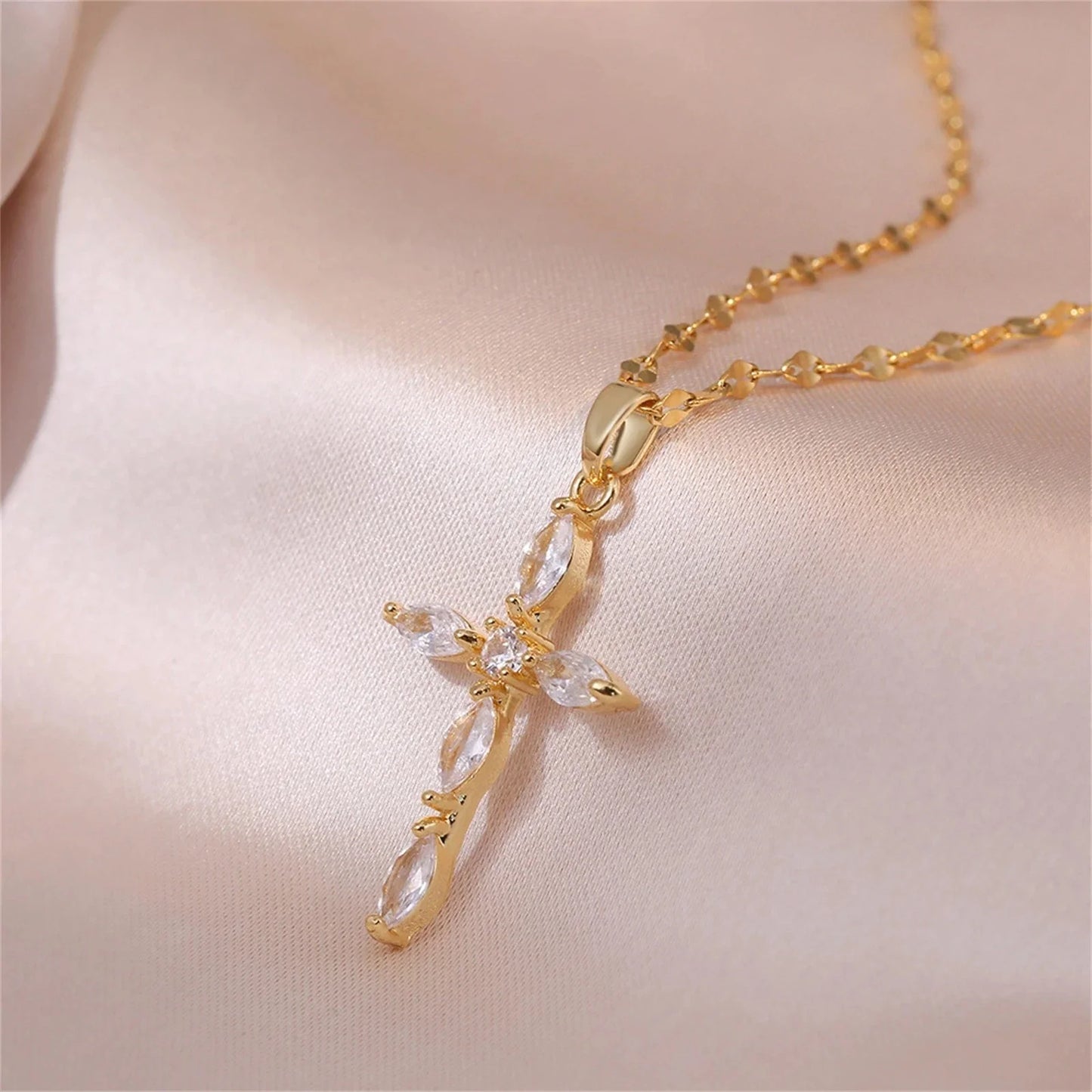 Sacred Cross Necklace