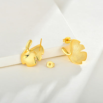 Ginkgo Leaf Earrings