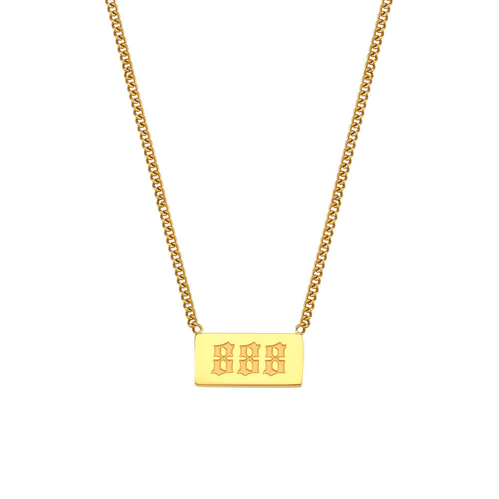 Angel Number Necklace
