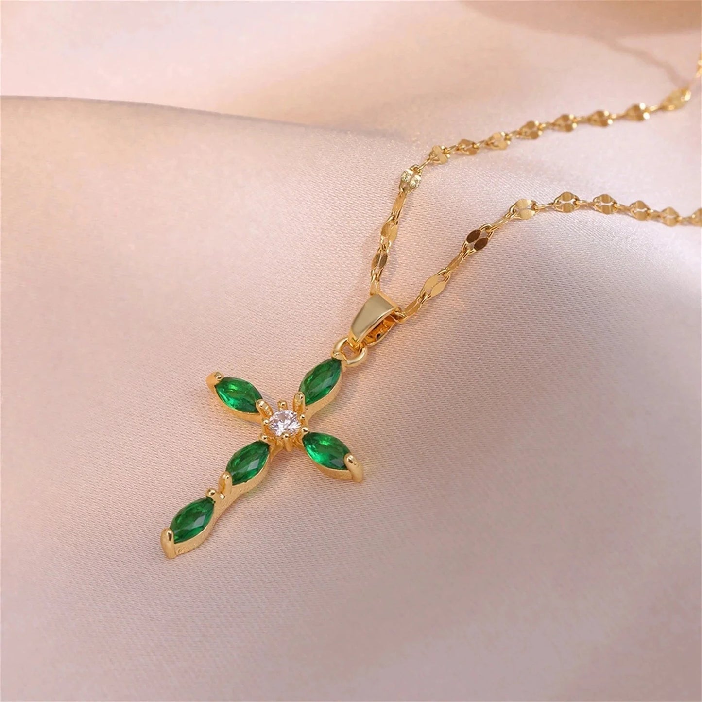 Sacred Cross Necklace