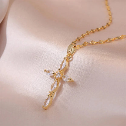 Sacred Cross Necklace
